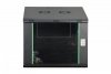 Digitus Szafa sieciowa wisząca Dynamic 19 9U rack 474x600x600mm, drzwi szyba, czarna, niezłożona, 60kg